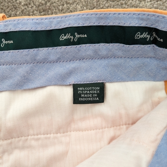 Bobby Jones orange shorts size 35 - Picture 3 of 8